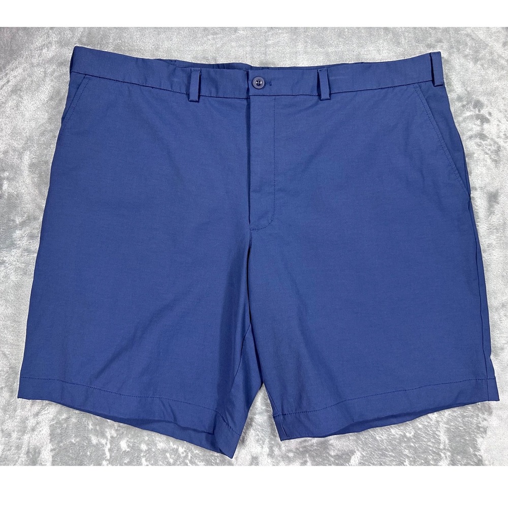 Vineyard Vines Mens On-The-Go OTG Shorts Navy Blue Performance 44 1H001098‎